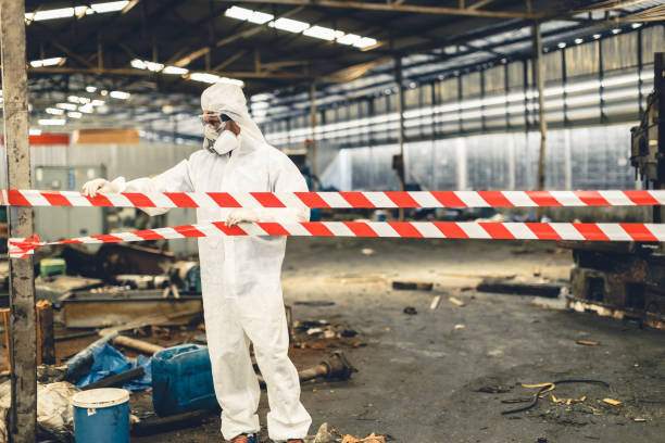 Professional Unattended Death Cleanup technician working in Jeffersonville, OH
